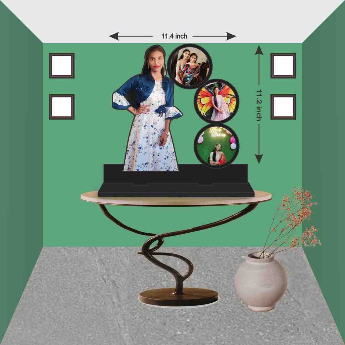 Photo Table Standy With 4 Photo