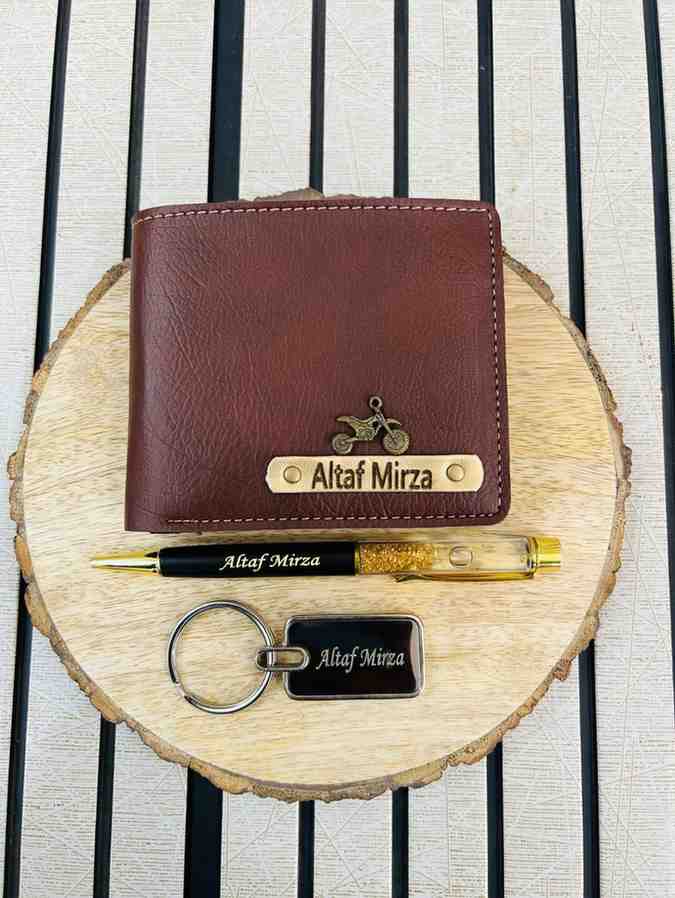 Wallet Key Chain Pen Combo