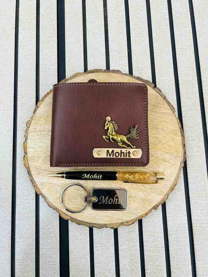 Wallet Key Chain Pen Combo