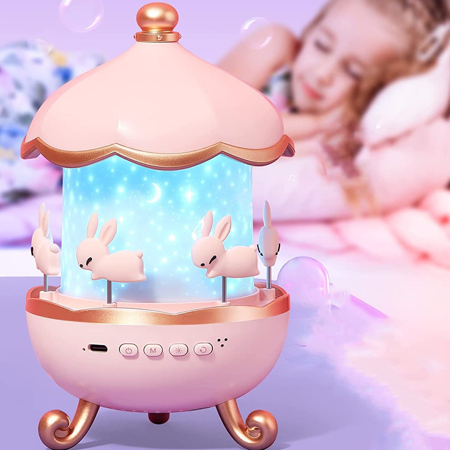 Projector Night Lamp for Kids